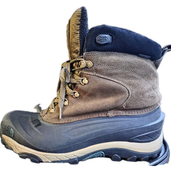 The North Face ChilKat III Hiking Boots Mens Insulated Winter Sz 12 Shoes Brown main image 11
